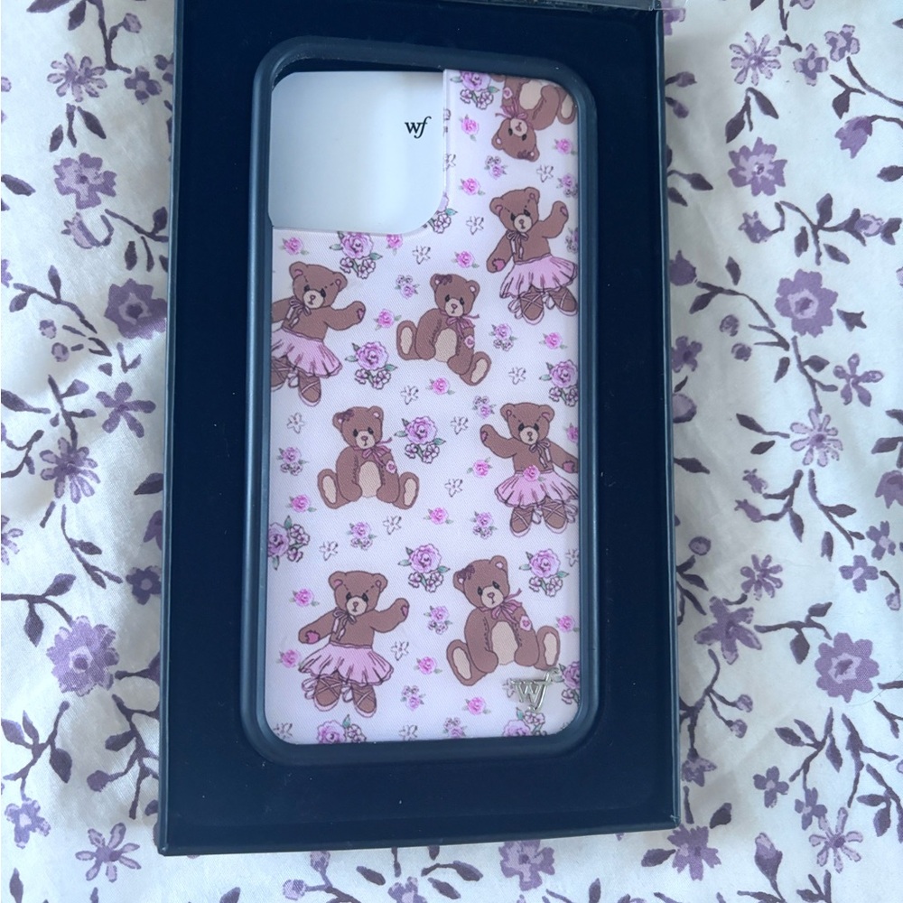 WildFlower Bear Ballet iPhone 13 Pro Max Case